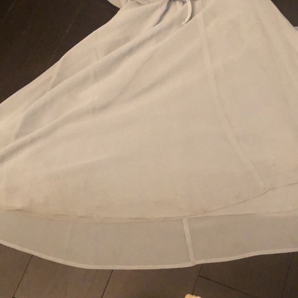 Godshaw dress in Steel Blue. Worn once. Not hemmed. - Picture 2 of 6